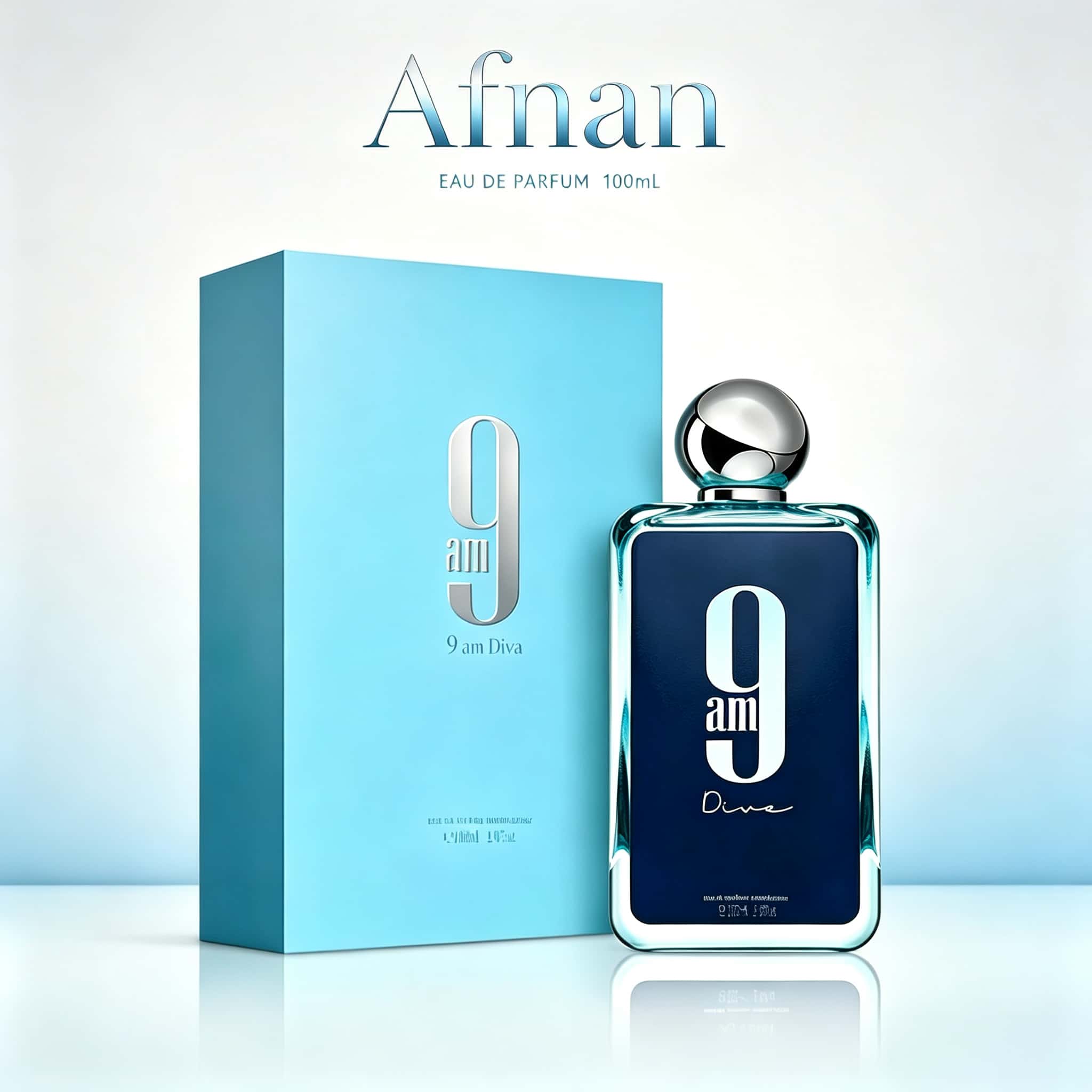 Home Bar Accessories - Afnan 9am Diva EDP 100ml น้ำหอมสำหรับทุกเพศ,
