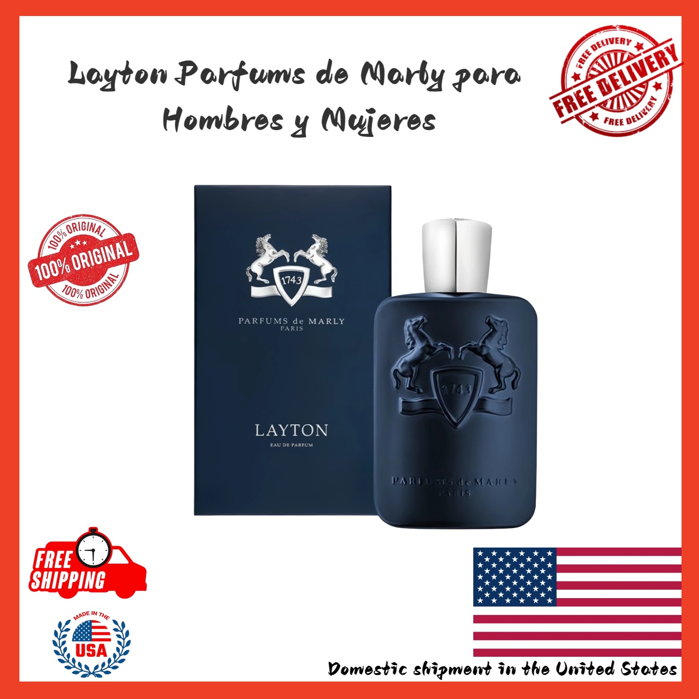 น้ำหอม Parfums De Marly Layton - Home Bar Accessories บทวิจารณ์และราคา