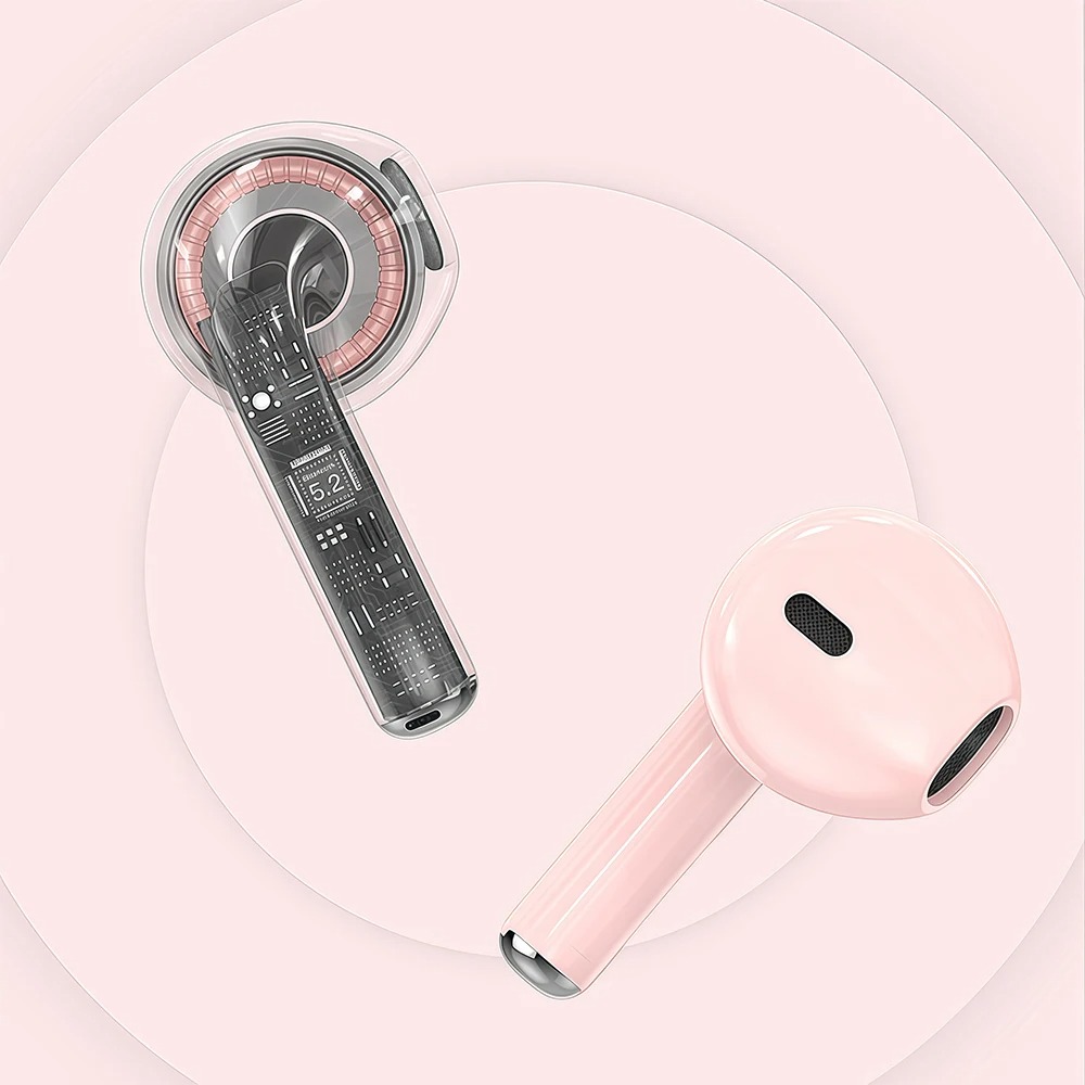 หูฟังไร้สายบลูทูธ 5.3 TWS หูฟั - Home Bar Iphone บทวิจารณ์และราคา