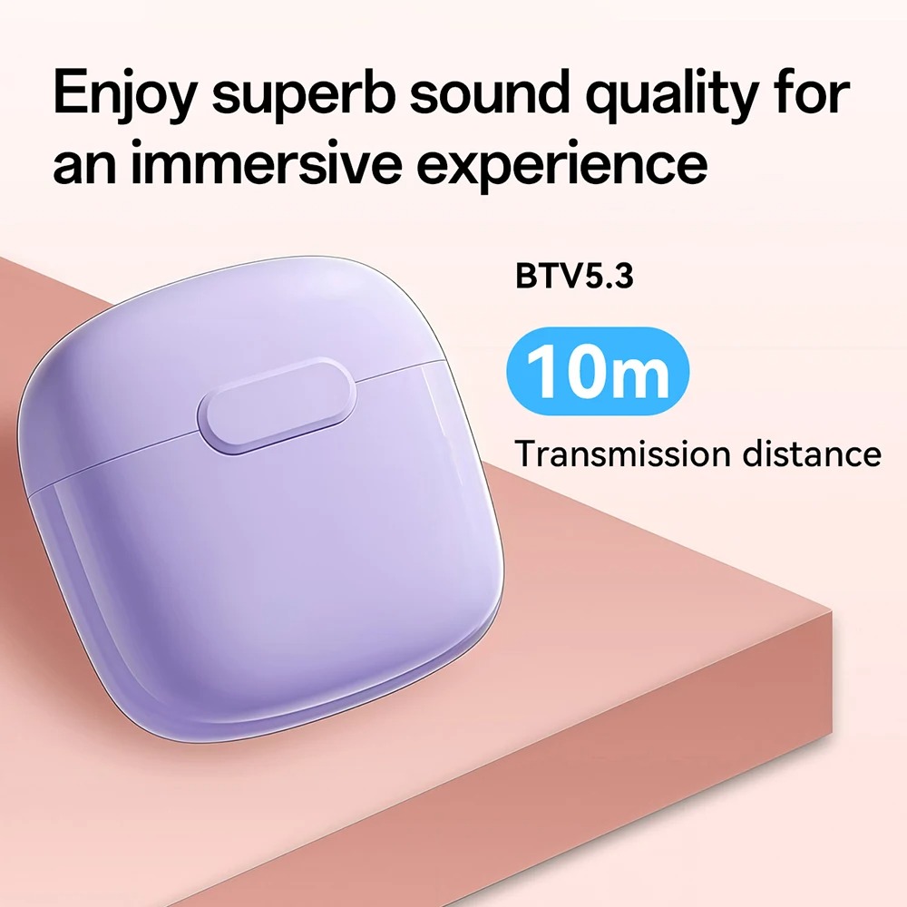 หูฟังไร้สายบลูทูธ 5.3 TWS หูฟั - Home Bar Iphone บทวิจารณ์และราคา